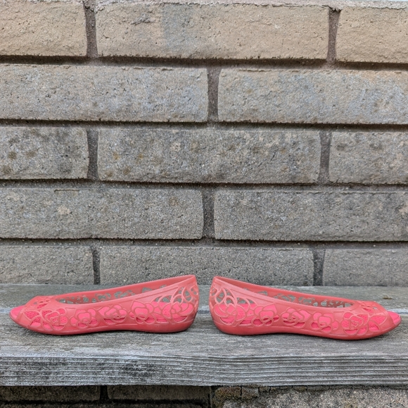 Used Condition Crocs Isabella Cut Out Jelly Sandals. - Picture 2 of 12